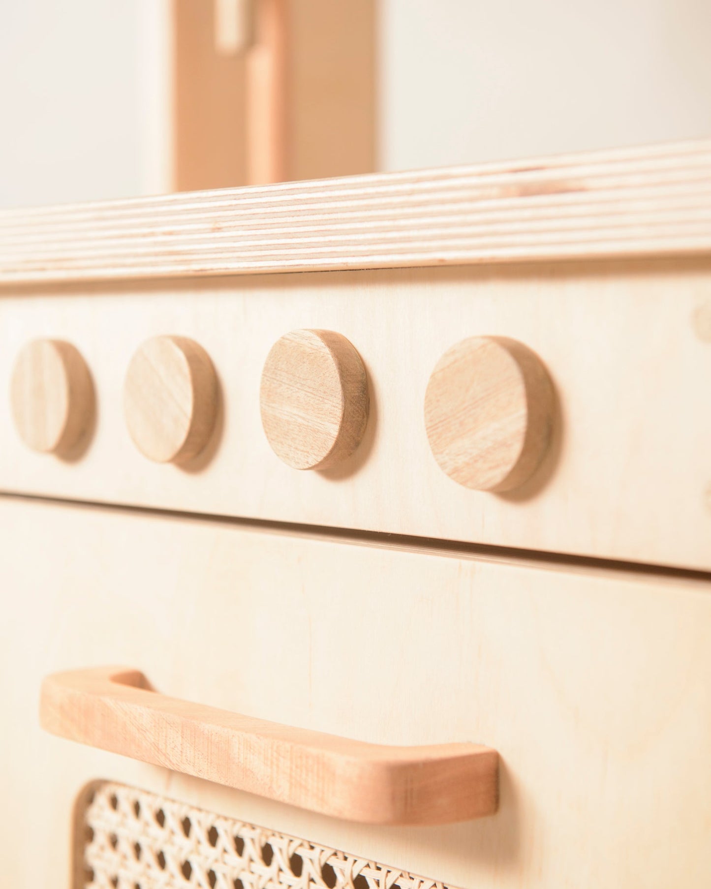 Wooden Kitchen Set for Pretend Play