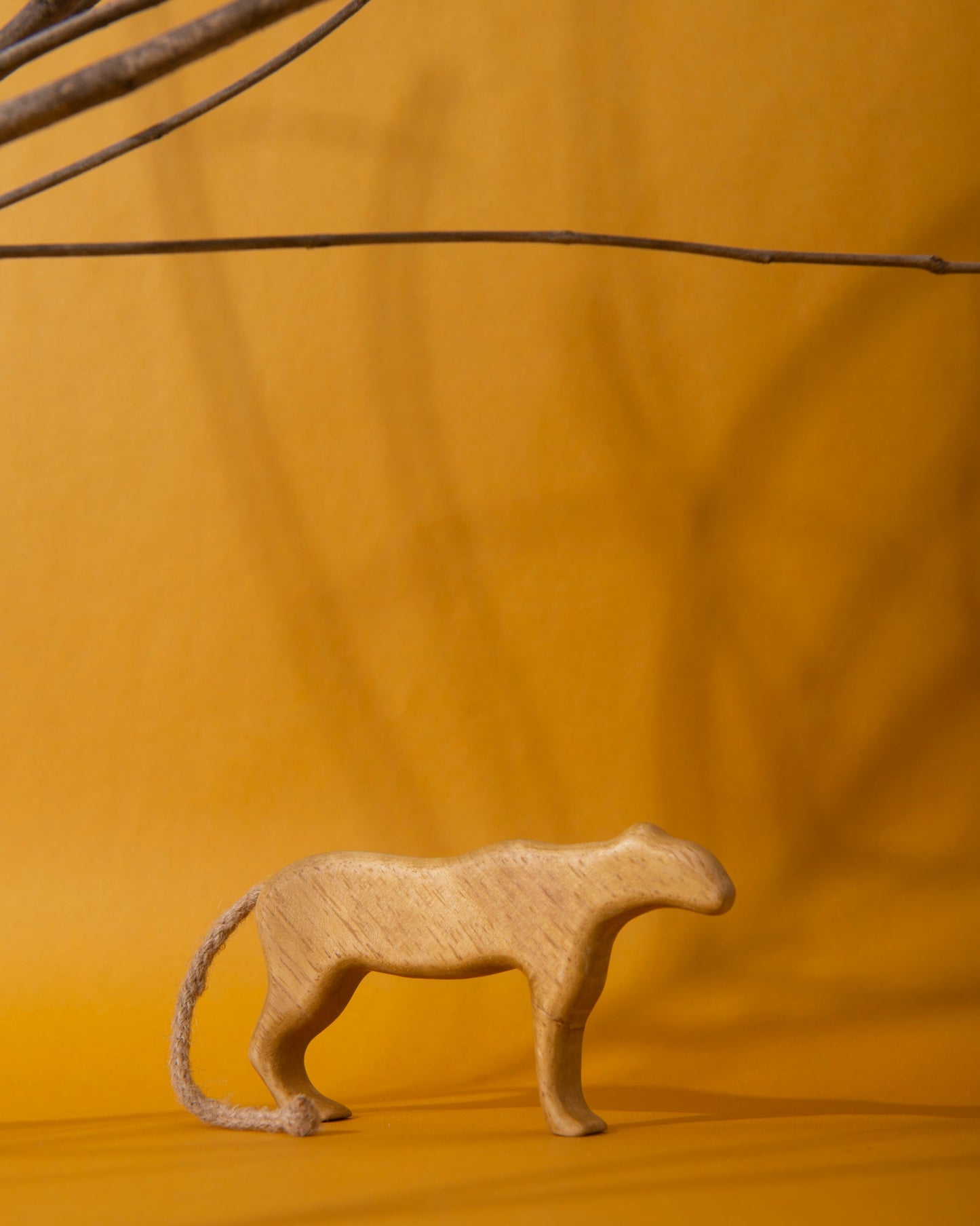 Wooden Leopard