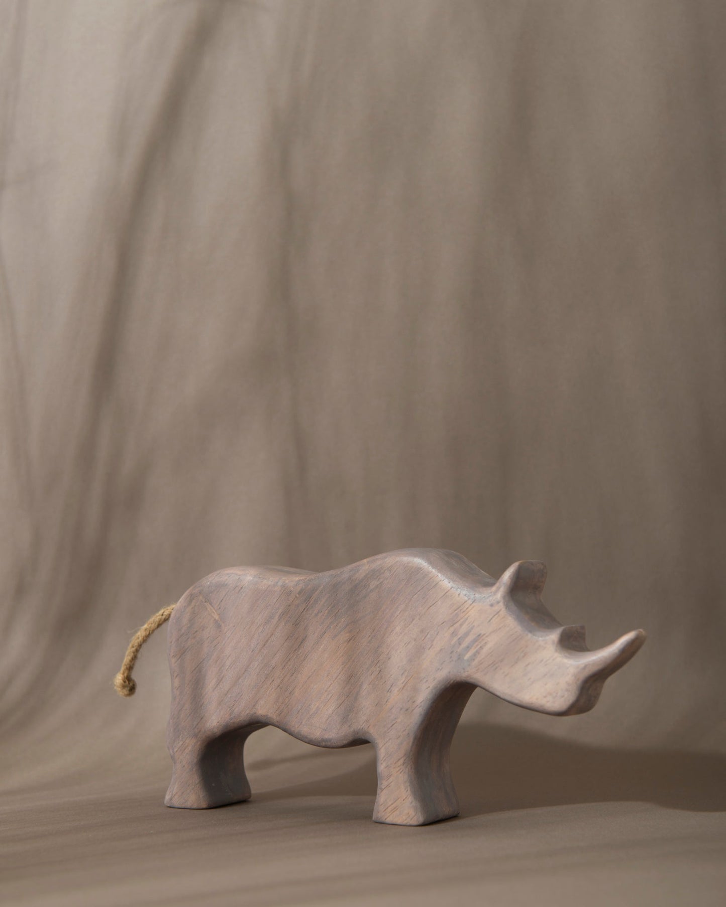 Wooden Rhinoceros