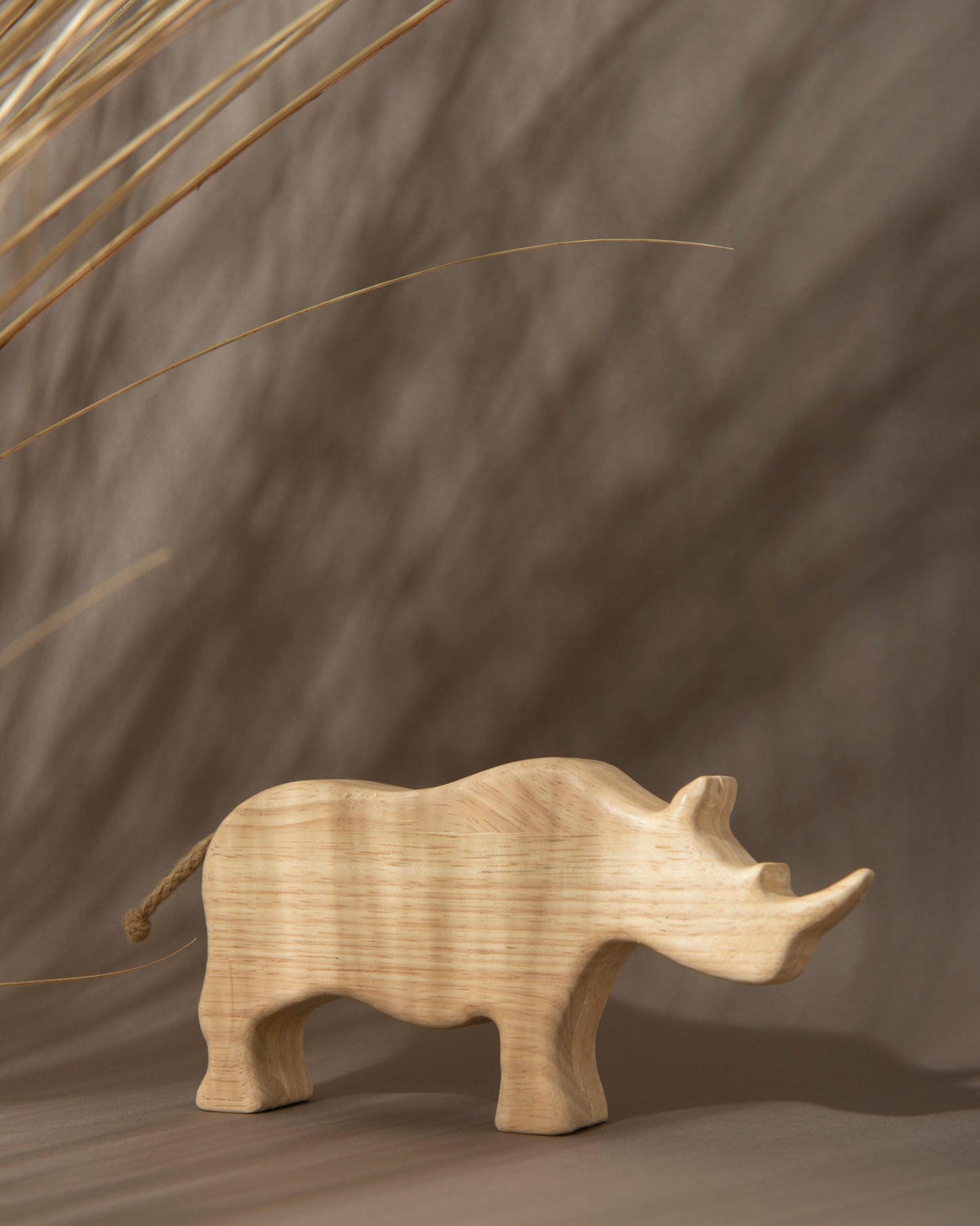 Wooden Rhinoceros