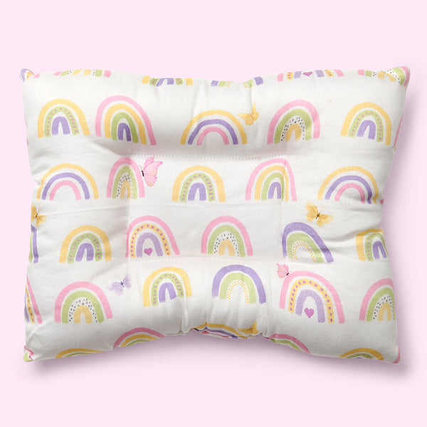 Alcazie Organic Baby Head Nest - Rainbow Dreams