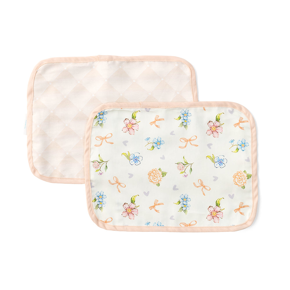 Alcazie Set of 2 Organic Rai Pillow Cover- Heirloom