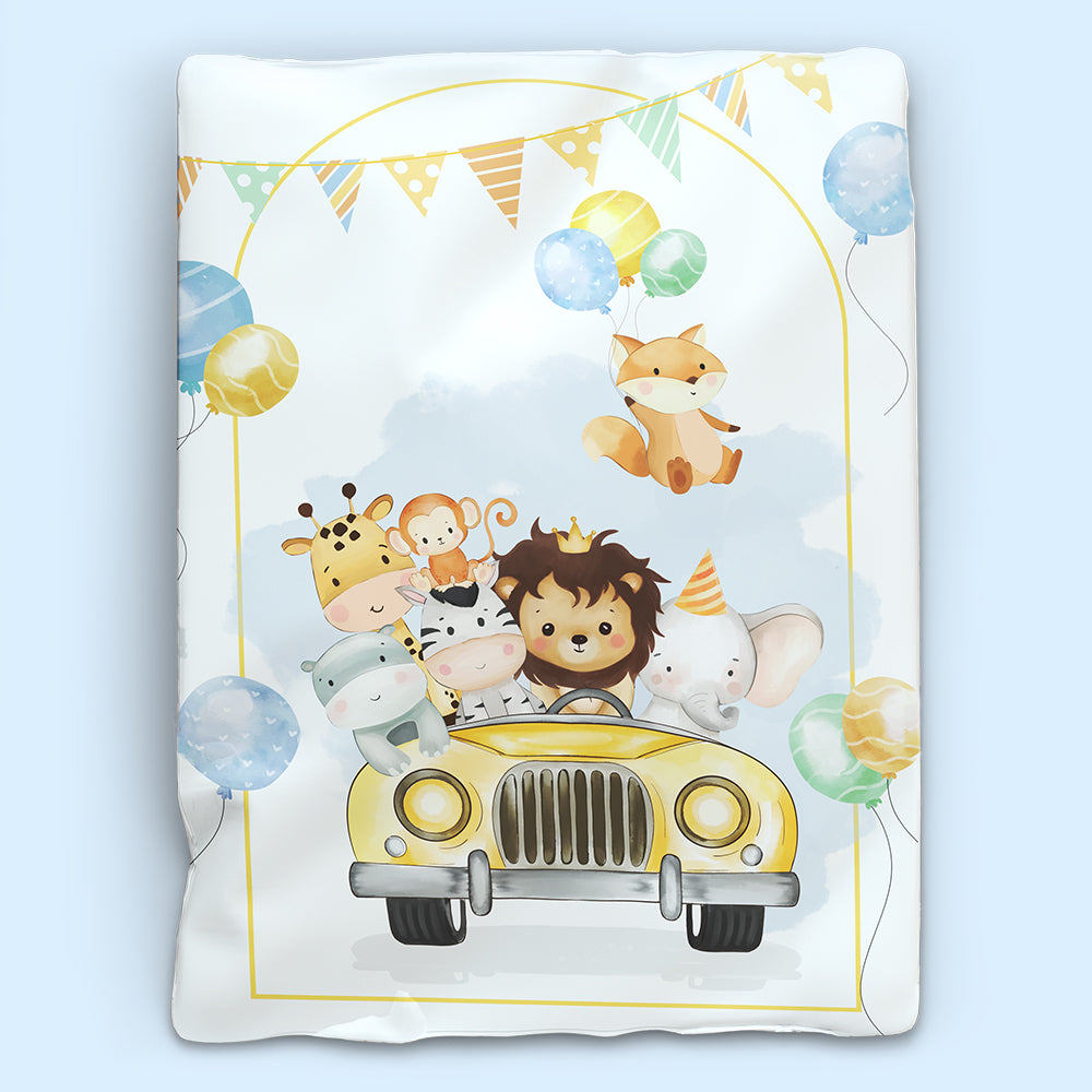 Alcazie Organic Baby Comforter - Joy Ride