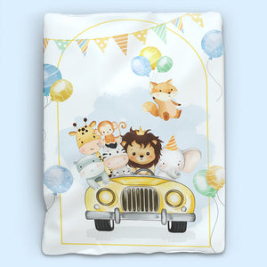 Alcazie Organic Baby Comforter - Joy Ride