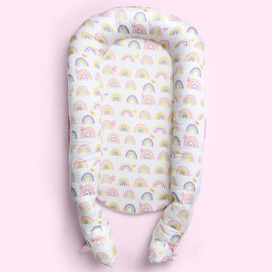 Alcazie Organic Cocoon Cover - Rainbow Dreams