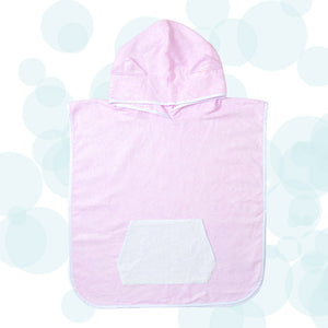 Alcazie Bamboo Cotton Hooded Poncho - Kitty