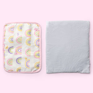 Alcazie Organic Rai Pillow - Rainbow Dreams