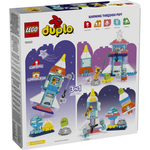 Alcazie Lego Duplo 3 in 1 Space Shuttle Adventure V29