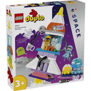 Alcazie Lego Duplo 3 in 1 Space Shuttle Adventure V29