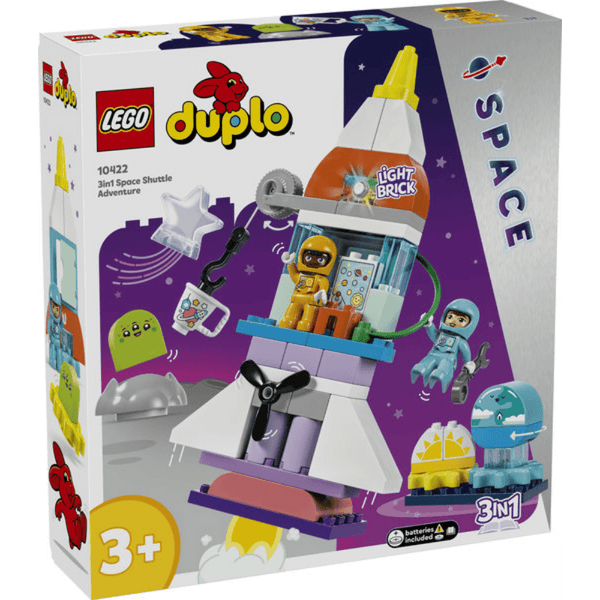 Alcazie Lego Duplo 3 in 1 Space Shuttle Adventure V29