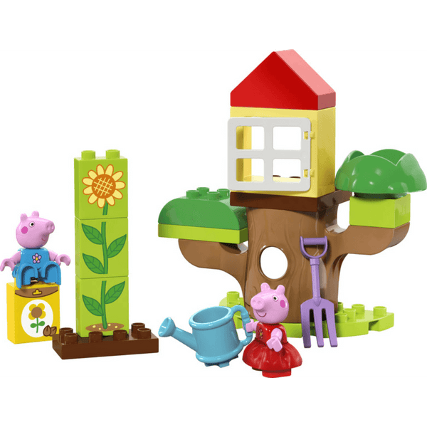 Alcazie Lego Duplo Peppa Pig Garden and Tree House V29