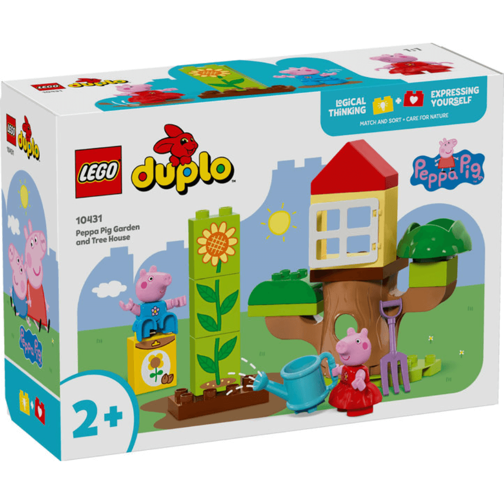 Alcazie Lego Duplo Peppa Pig Garden and Tree House V29