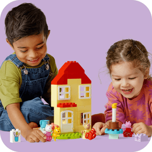 Alcazie Lego Duplo Peppa Pig Birthday House V29