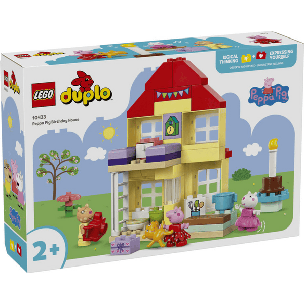 Alcazie Lego Duplo Peppa Pig Birthday House V29