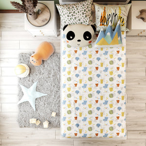 Alcazie Kids Bedsheet Set – Animal Planet