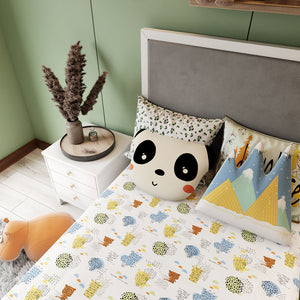 Alcazie Kids Bedsheet Set – Animal Planet