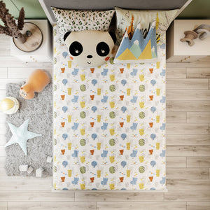 Alcazie Kids Bedsheet Set – Animal Planet