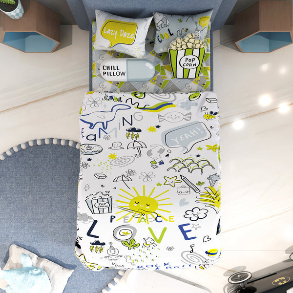 Alcazie Kids Comforter – Doodle Land