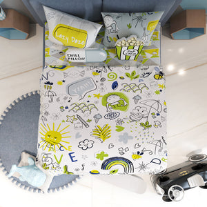 Alcazie Kids Comforter – Doodle Land