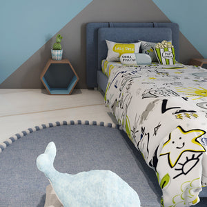 Alcazie Kids 6 Pc Single Full Bed Set  – Doodle Land