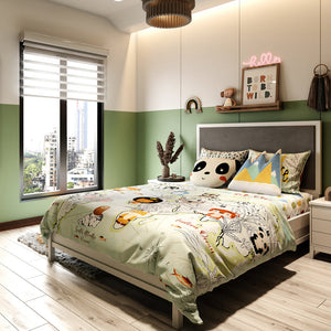 Alcazie Kids 6 Pc Double Full Bed Set  – Animal Planet