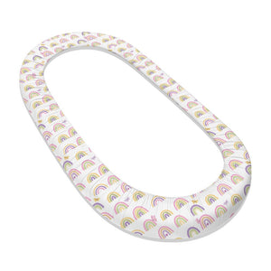 Alcazie Fitted Sheet For Stokke Sleepi Bed V3 - Rainbow Dreams