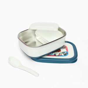 Alcazie BTS stainless Steel 2 compartment lunch box