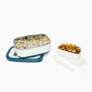 Alcazie BTS stainless Steel 2 compartment lunch box