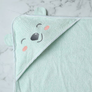 Alcazie Bamboo Cotton Baby Hooded Towel - Bear