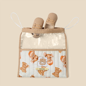 Alcazie Organic Shoe Bag - Cuddle Bear
