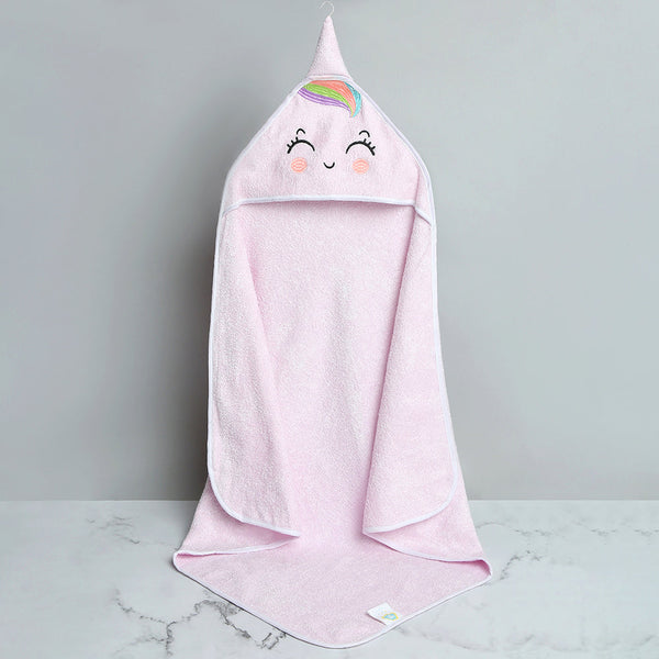 Alcazie Bamboo Cotton Baby Hooded Towel - Unicorn
