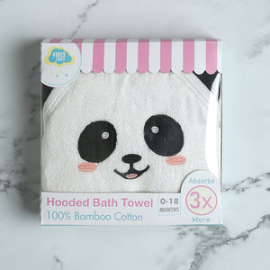 Alcazie Bamboo Cotton Baby Hooded Towel - Panda