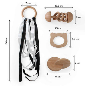 Montessori Rattle and Teether Combo