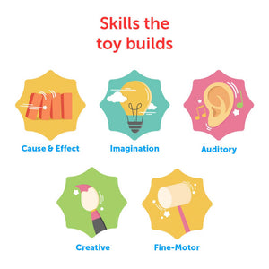 Brainsmith Pocket Rattle