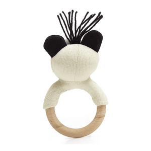 The Baby Trunk Rattle - Zebra