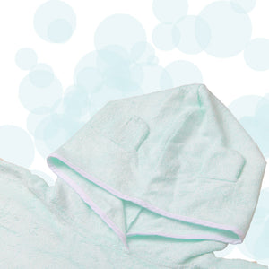 Alcazie Bamboo Cotton Hooded Poncho - Bear