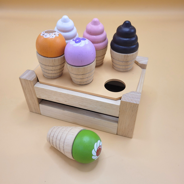 Alcazie I'M Toy Ice Cream Cone Play Set