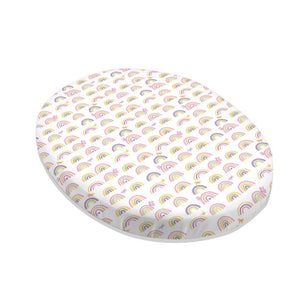 Alcazie Fitted Sheet For Stokke Sleepi Bed Mini - Rainbow Dreams