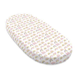 Alcazie Fitted Sheet For Stokke Sleepi Bed V3 - Rainbow Dreams