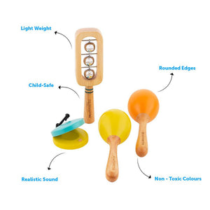 Brainsmith Mini Percussion Set