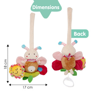 Alcazie Bee Multicolour Hanging Pulling Toy