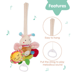 Alcazie Bee Multicolour Hanging Pulling Toy