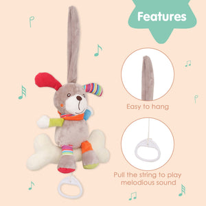 Alcazie Dog Grey Hanging Pulling Toy