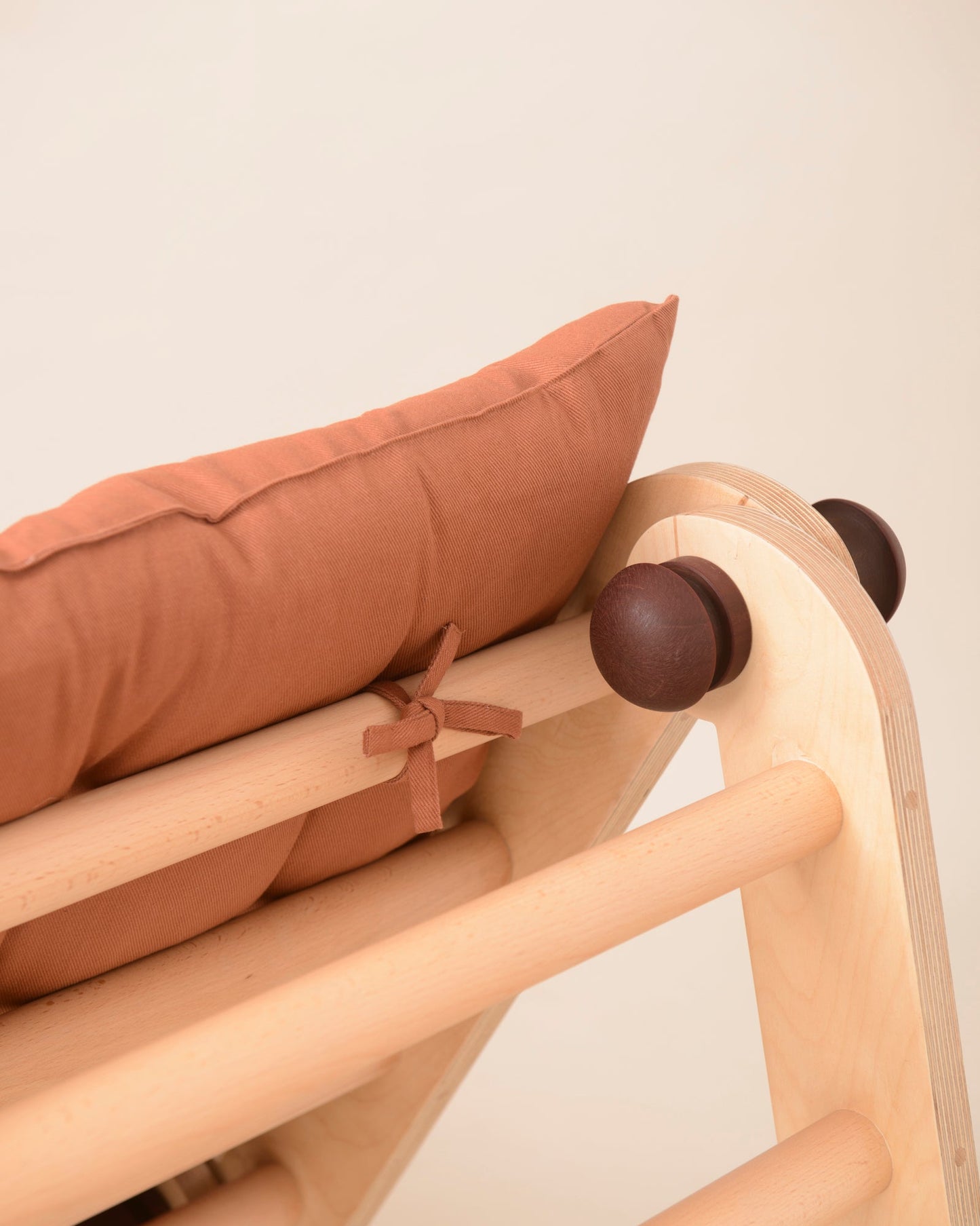 Cushion attachment for Transformable Pikler Triangle