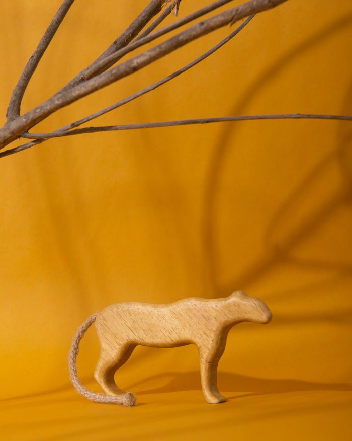 Wooden Leopard