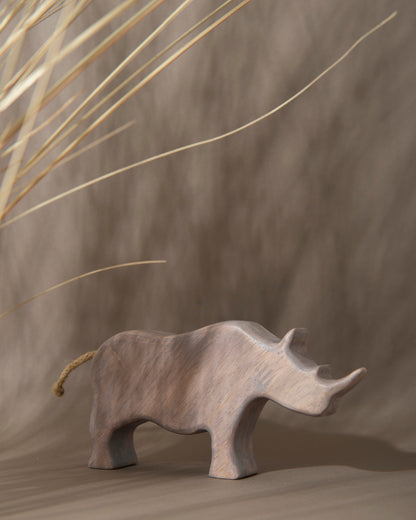Wooden Rhinoceros