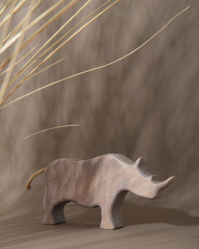 Wooden Rhinoceros