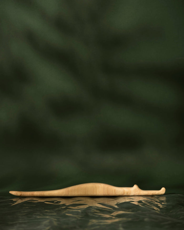 Wooden Gharial Crocodile