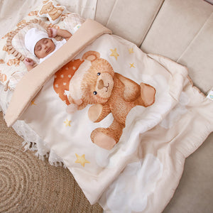 Alcazie Organic Baby Comforter - Cuddle Bear