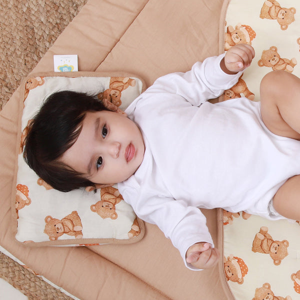 Alcazie Organic Rai Pillow - Cuddle Bear